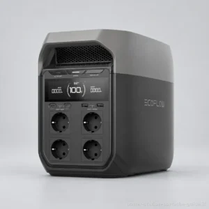 EcoFlow DELTA 3, foto del prodotto in studio
