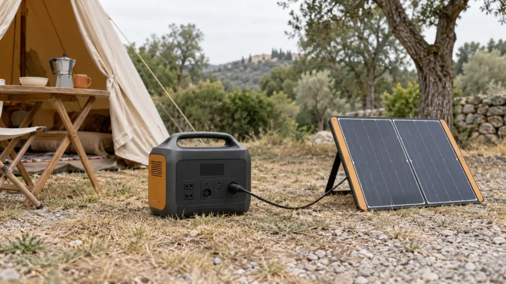 Stazione elettrica portatile: scegliere in base al criterio «Potenza solare massima in ingresso»